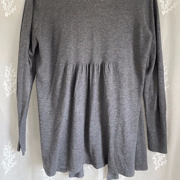 COPY - Grey Thyme Maternity Tie Waist Cardigan - Picture 2 of 3
